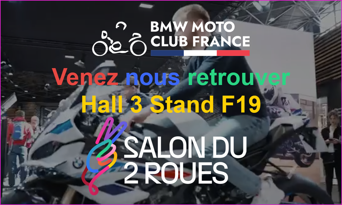 Stand bmw mcf salon 2 roues